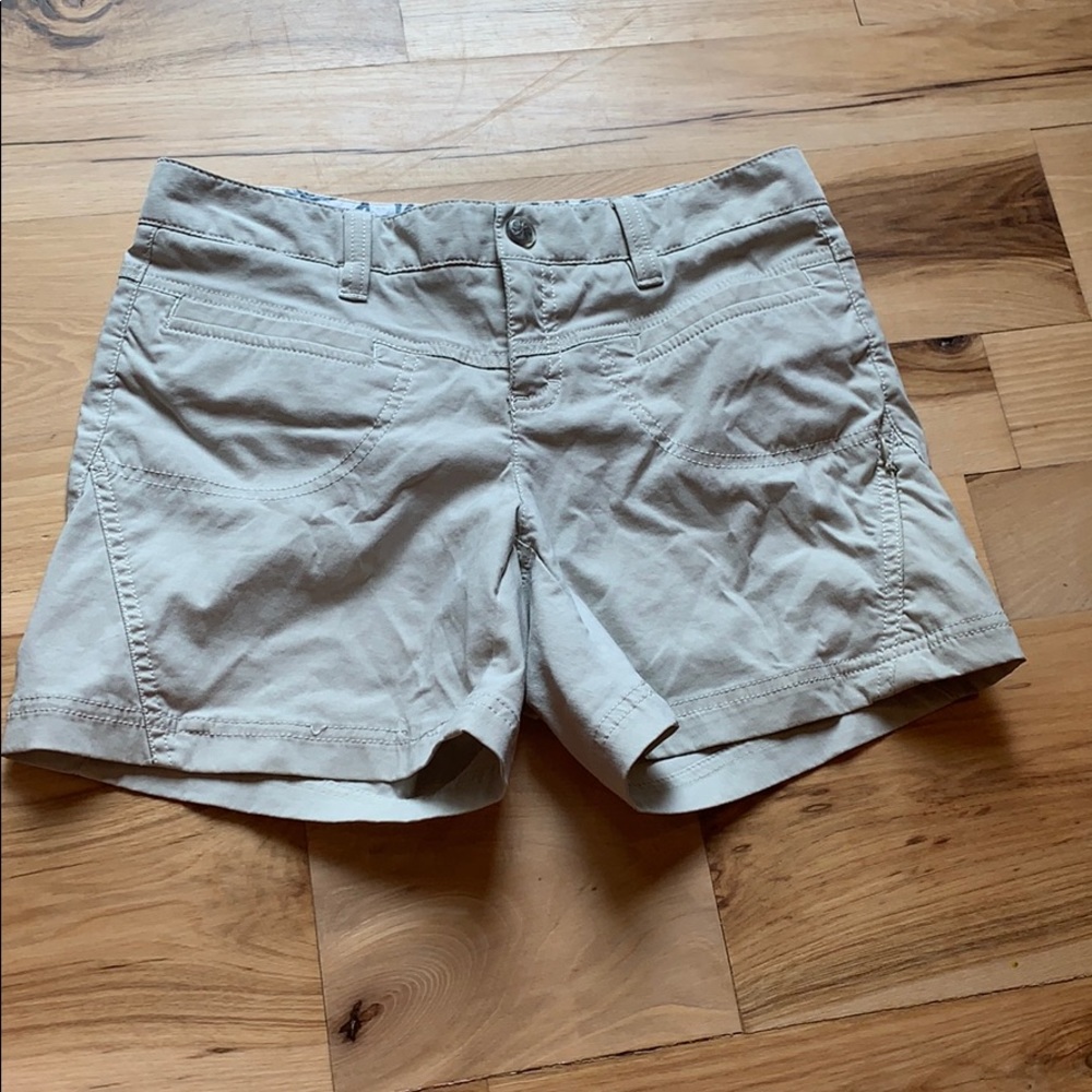 Athleta - Size 2 Khaki Hiking Shorts